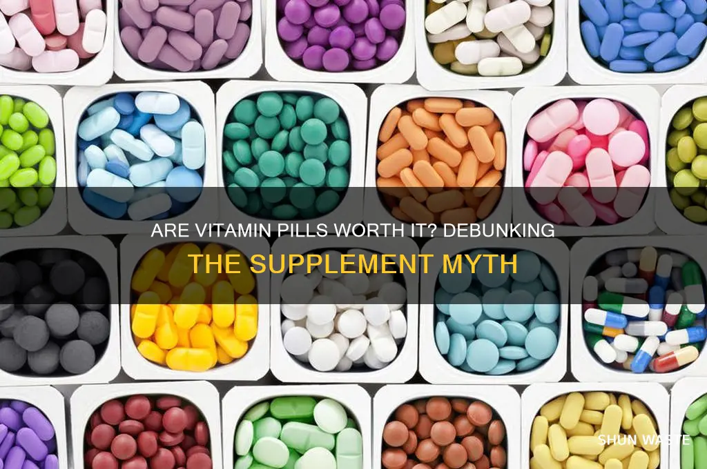 are vitamin pills a waste of money