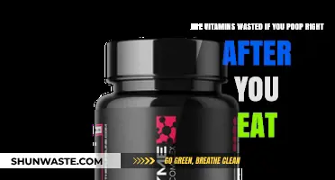 Do Vitamins Get Wasted If You Poop Right After Eating?