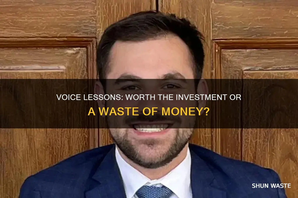 are voice lessons a waster of money