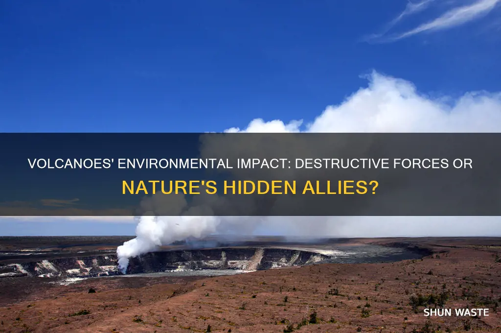 are volcanoes good for the environment