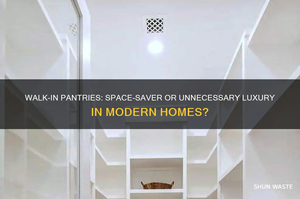 are walk in pantries a waste of space