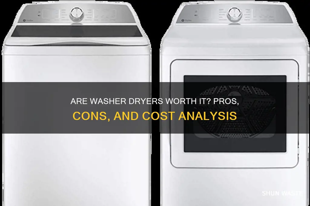 are washer dryers a waste of money