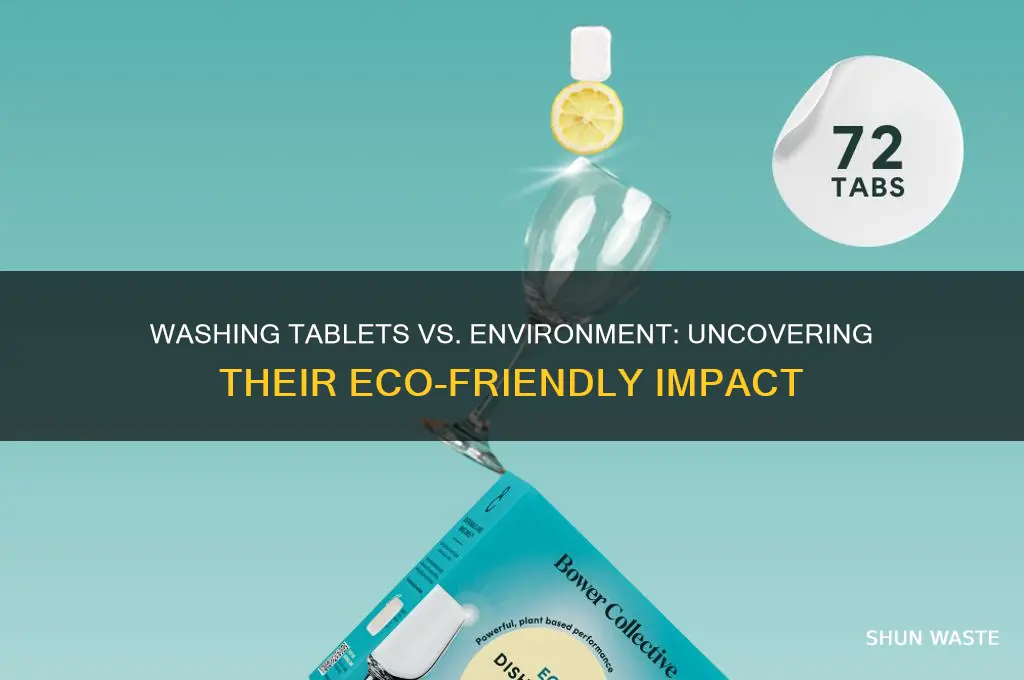 are washing tablets bad for the environment