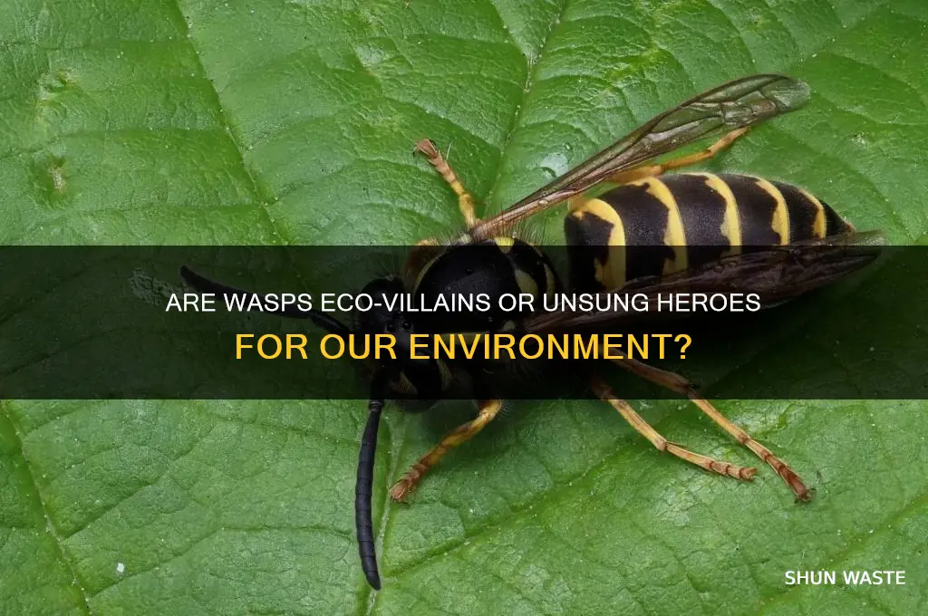 are wasp bad for the environment