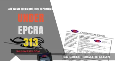 Are Waste Thermometers EPCRA 313 Reportable? Key Insights