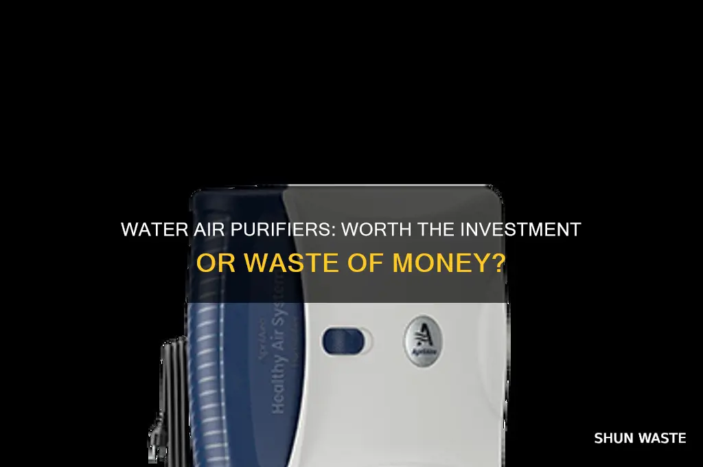 are water air purifiers a waste of money