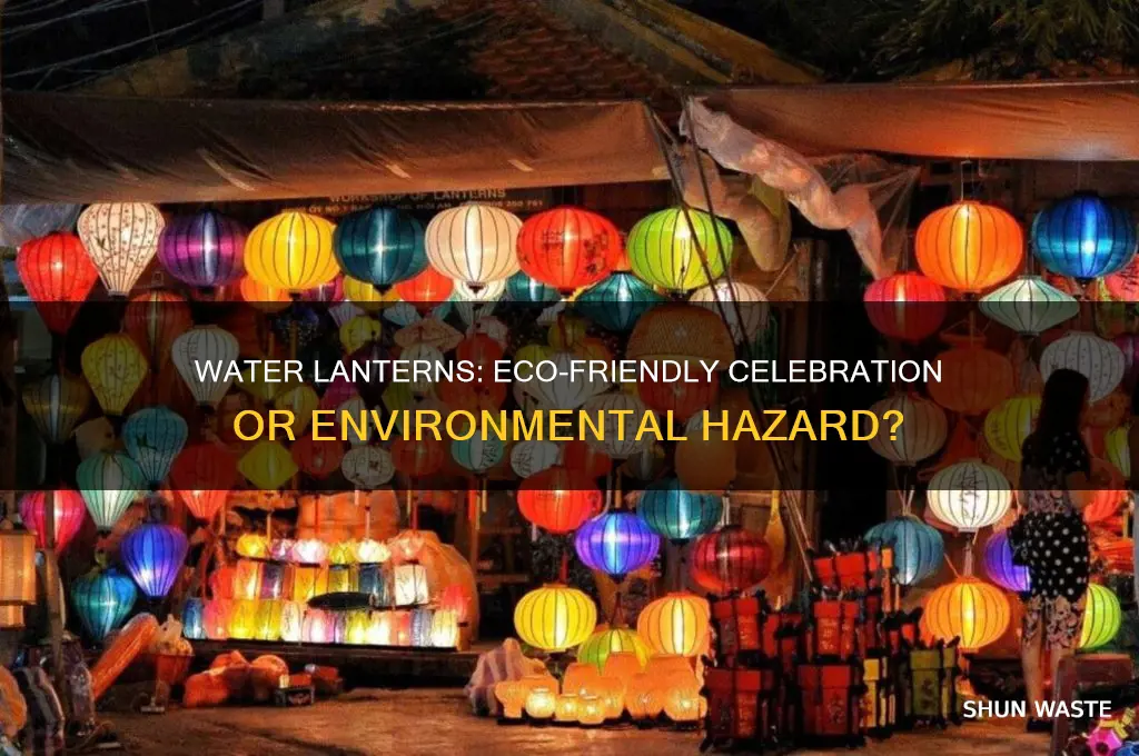 are water lanterns bad for the environment