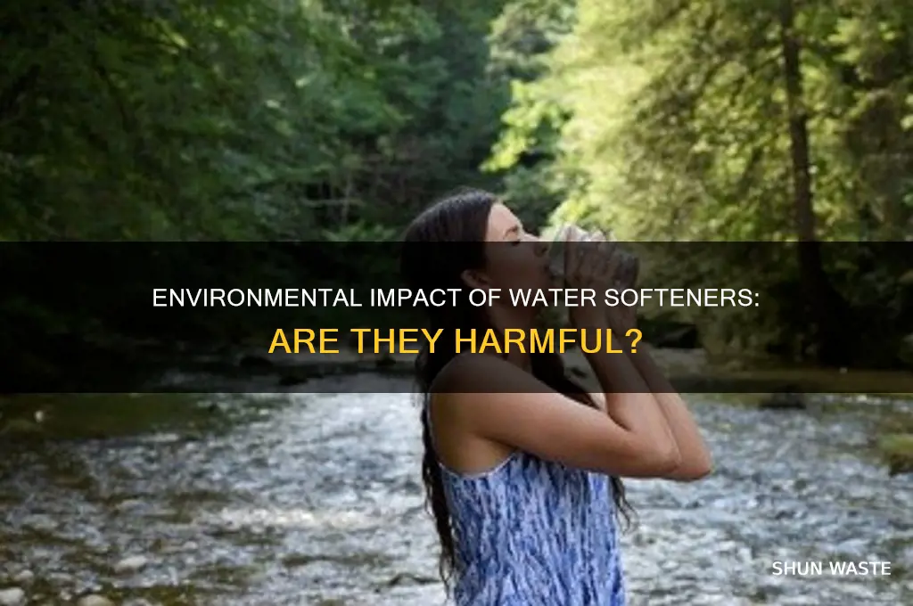 are water softeners bad for the environment