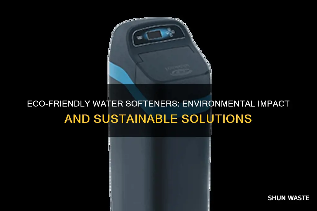 are water softeners good for the environment