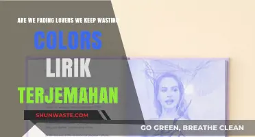 Fading Lovers, Wasting Colors: Lirik Terjemahan and Emotional Depth