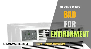 Window AC Units: Environmental Impact and Sustainable Cooling Alternatives