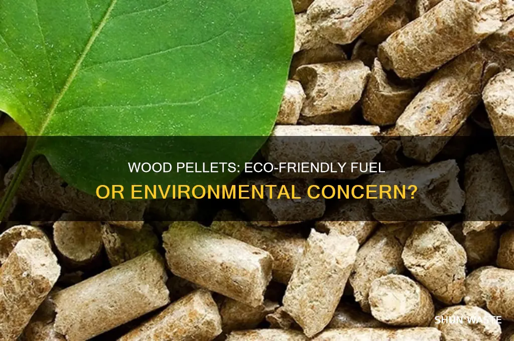 are wood pellets good for environment