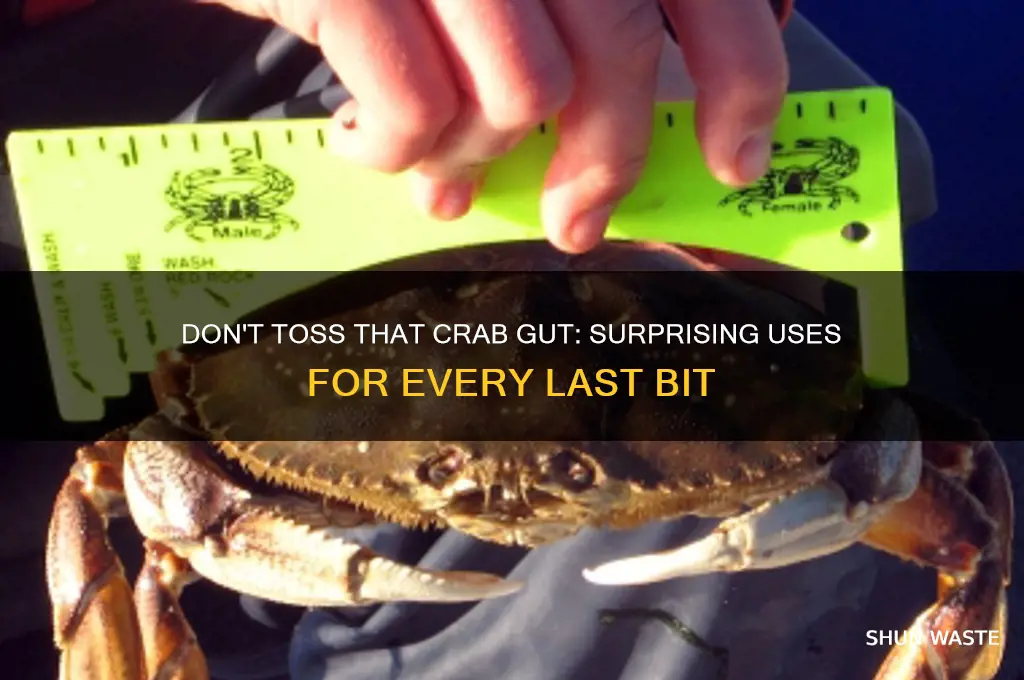 are you gonna waste that crab gut