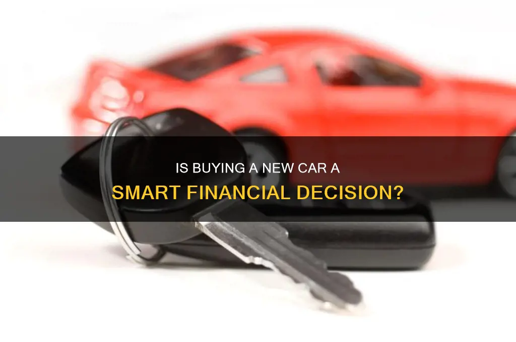 are you wasting money if you buy a new car