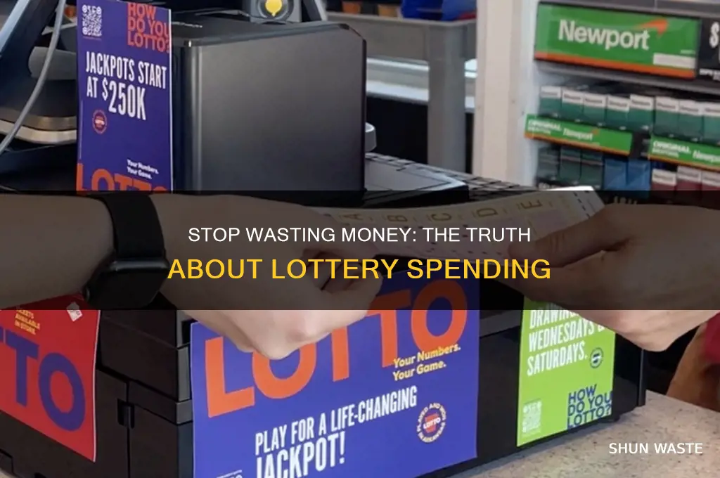are you wasting money on the lottery