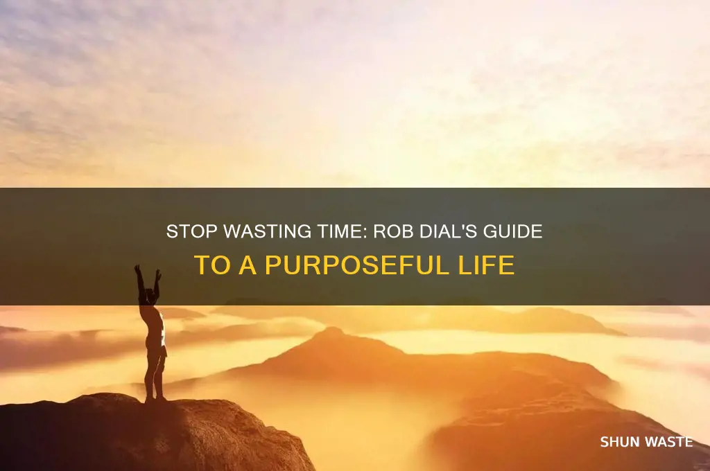 are you wasting your life rob dial