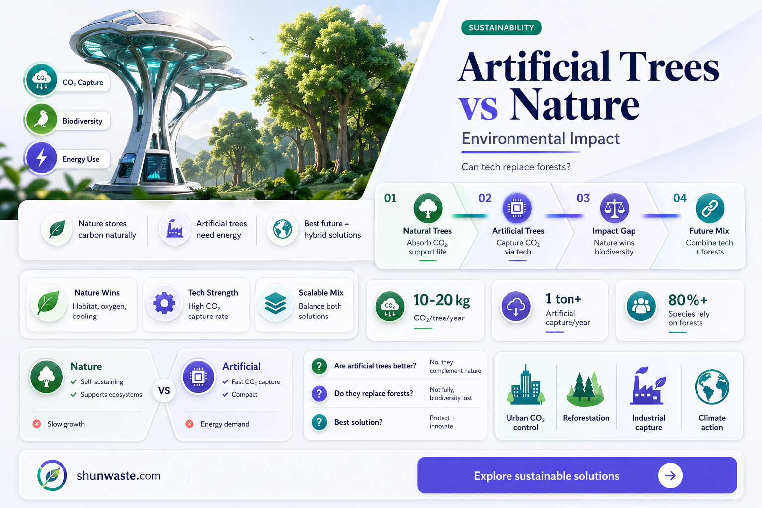 are artificial trees bad for the environment