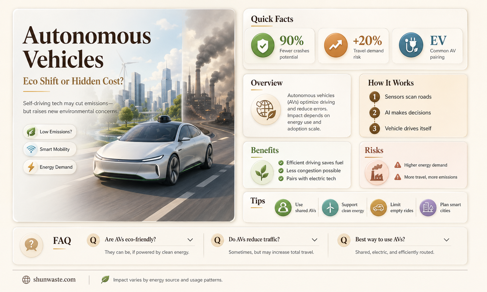 are autonomous vehicles good for the environment