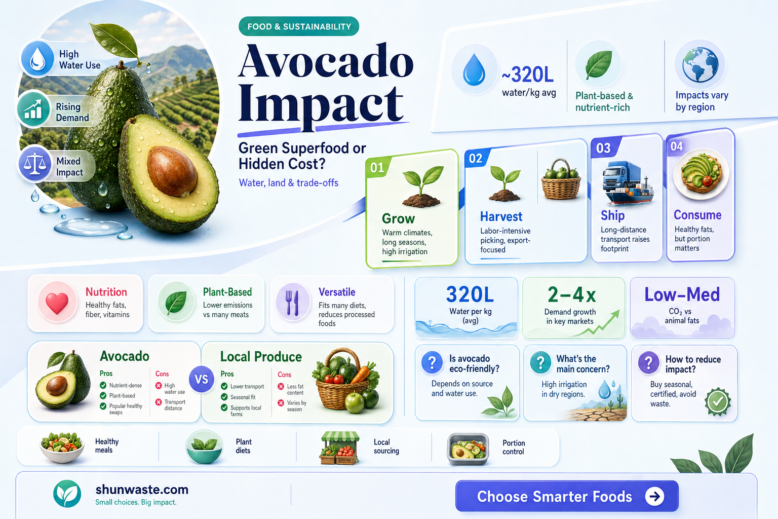 are avacado bad for environment