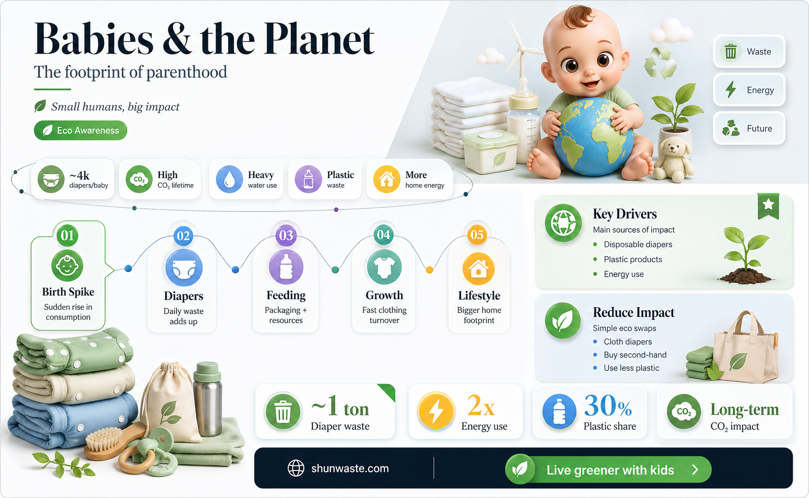 are babies bad for the environment