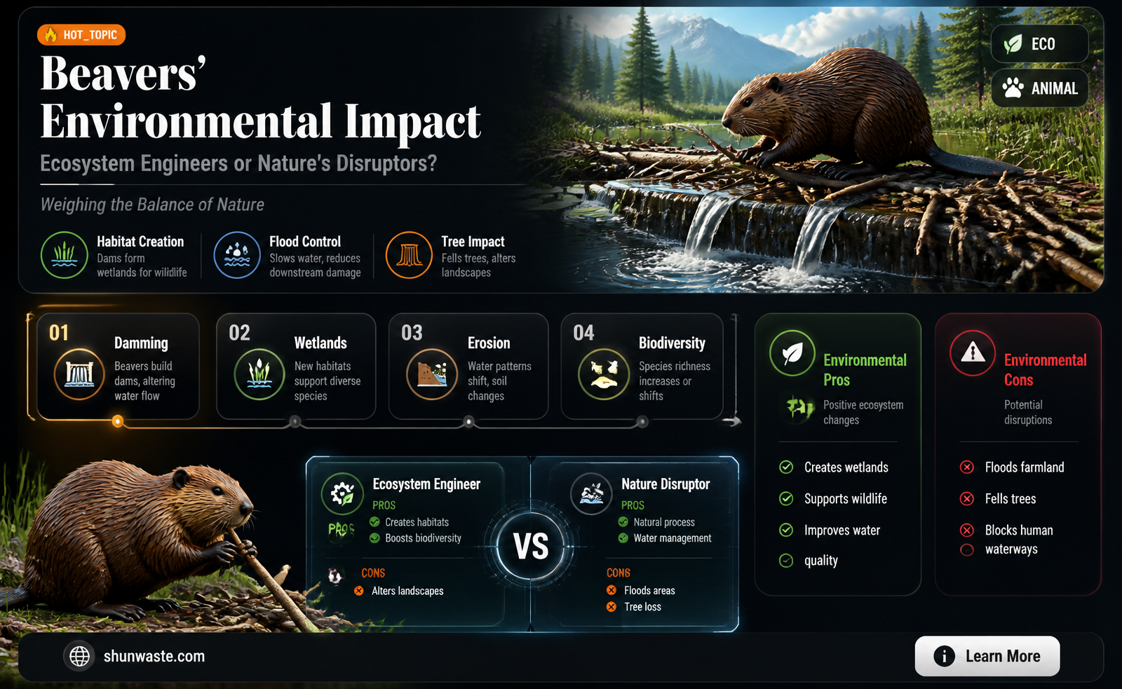are beavers good for the environment
