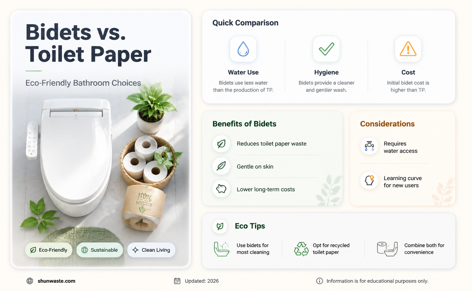 are bidets good for the environment