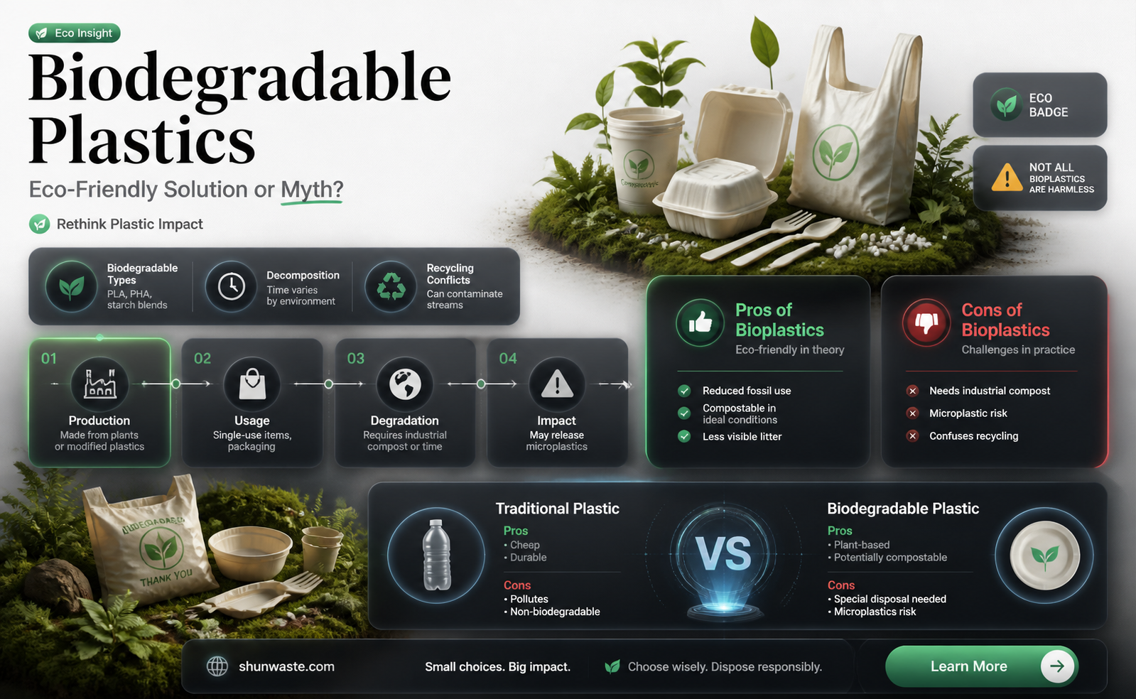 are biodegradable plastics good for the environment