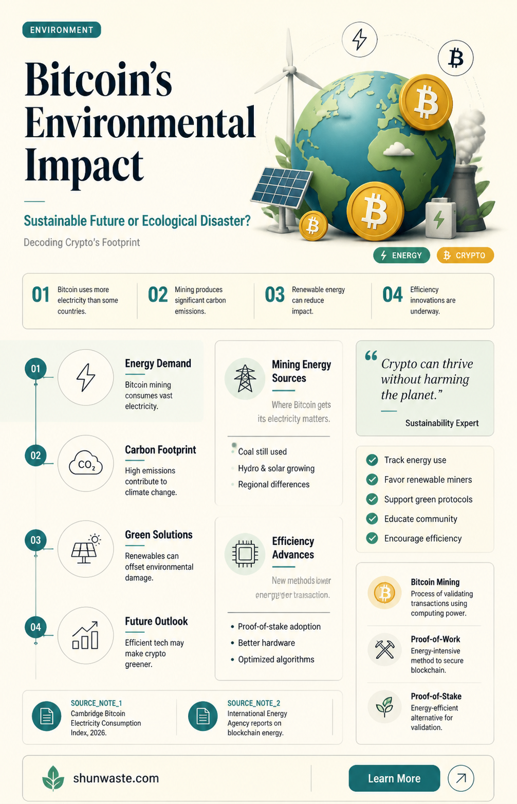 are bitcoins bad for the environment