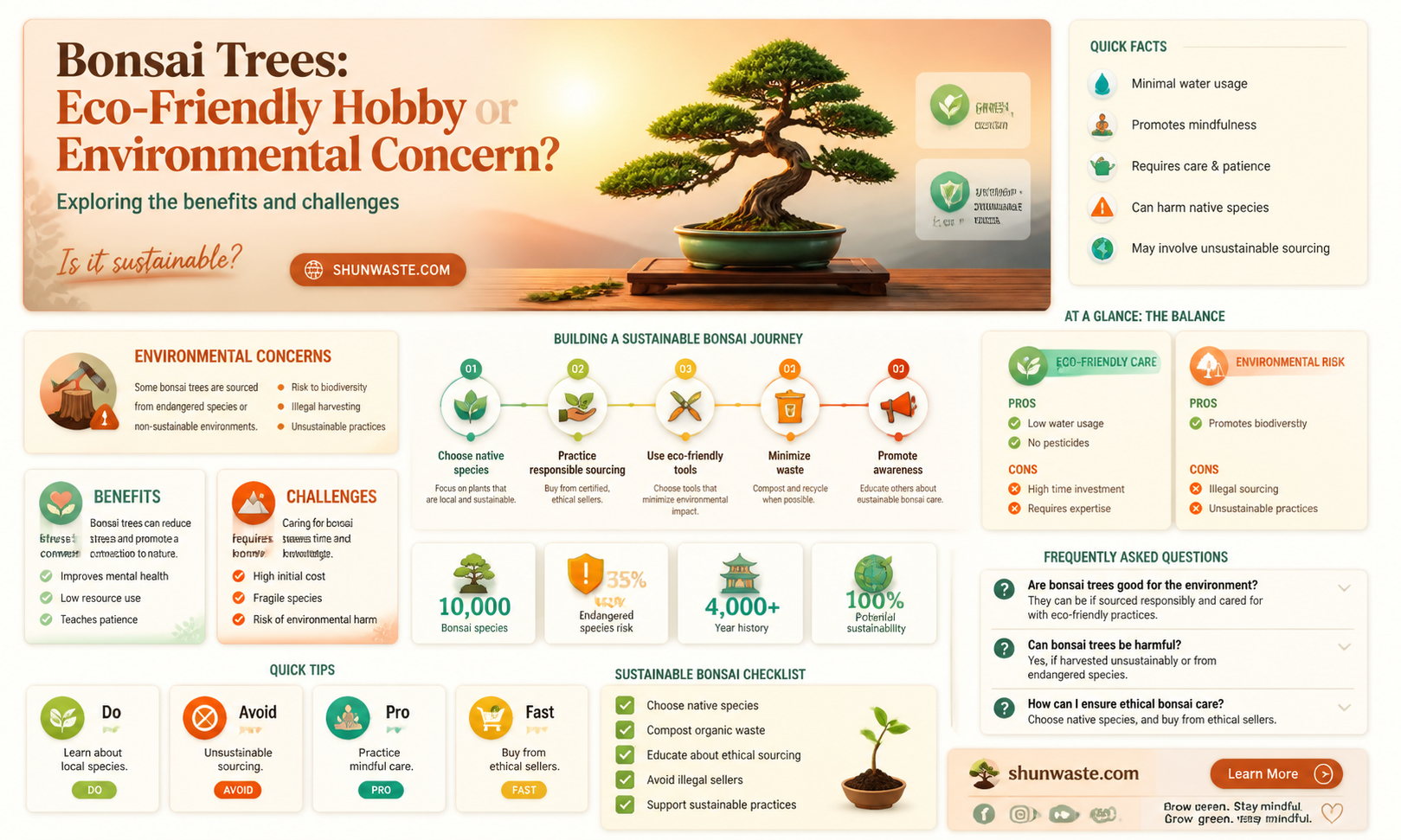 are bonsai bad for the environment