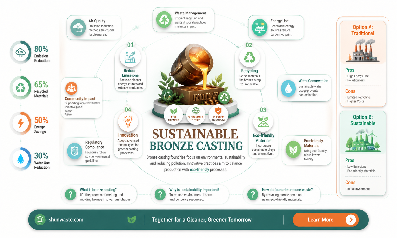 are bronze casting foundries really bad for the environment