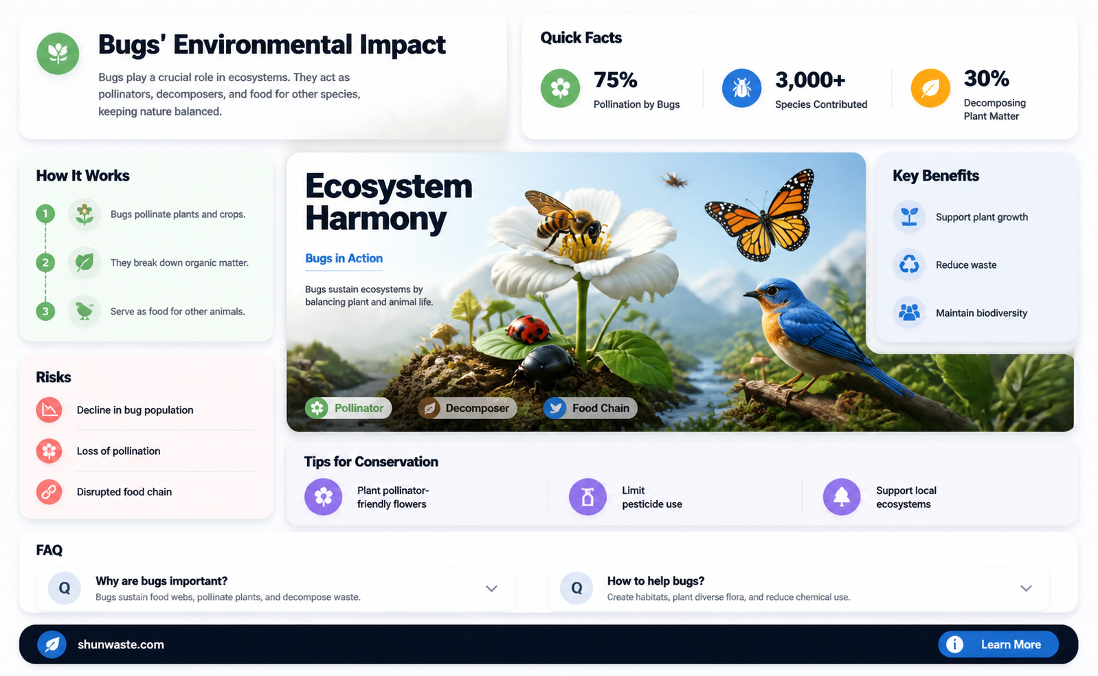 are bugs good for the environment