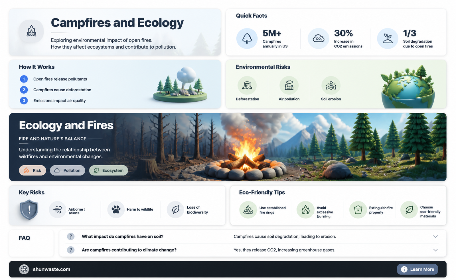 are campfires bad for the environment