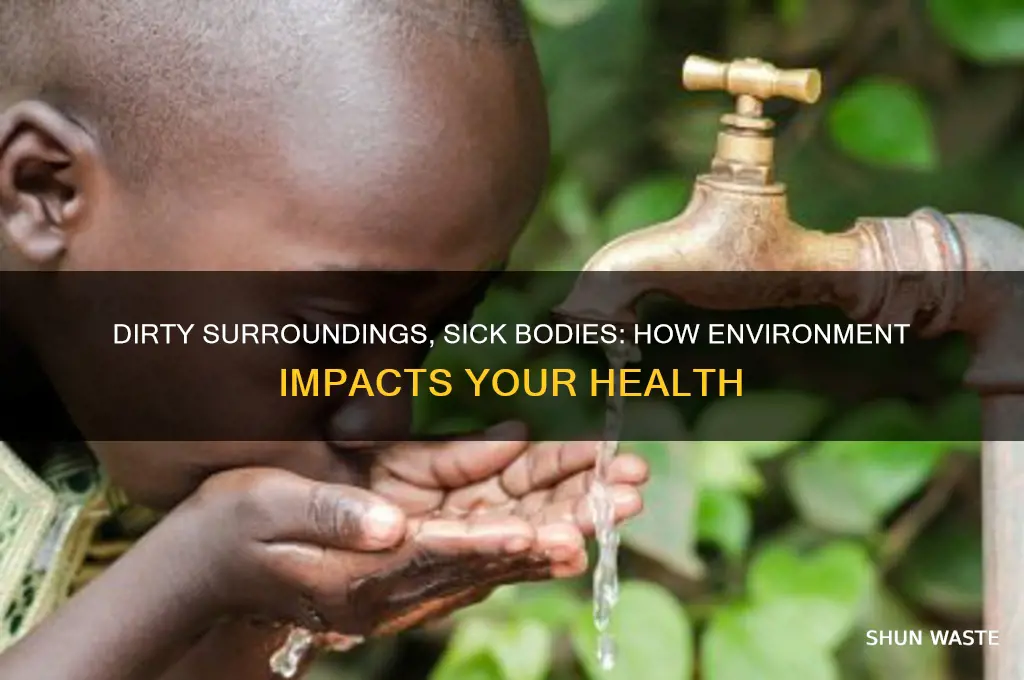 can a dirty environment make you sick