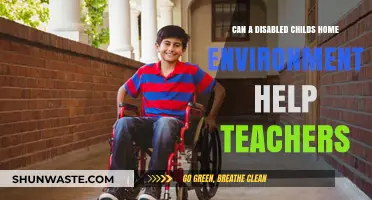 How a Disabled Child's Home Environment Supports Teachers in Education