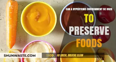 Hypertonic Solutions: A Natural Food Preservation Method Explored