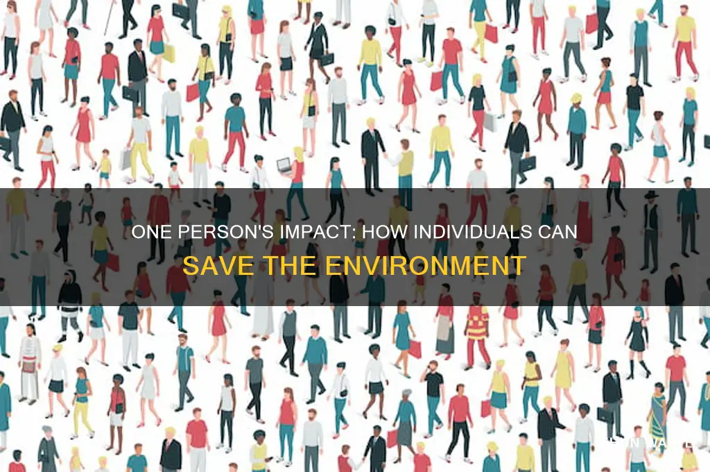 can a single person help the environment