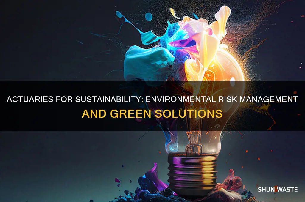can actuary work for environment
