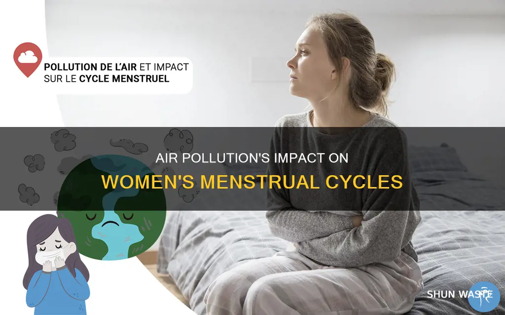 can air pollution affect menstrual cycle