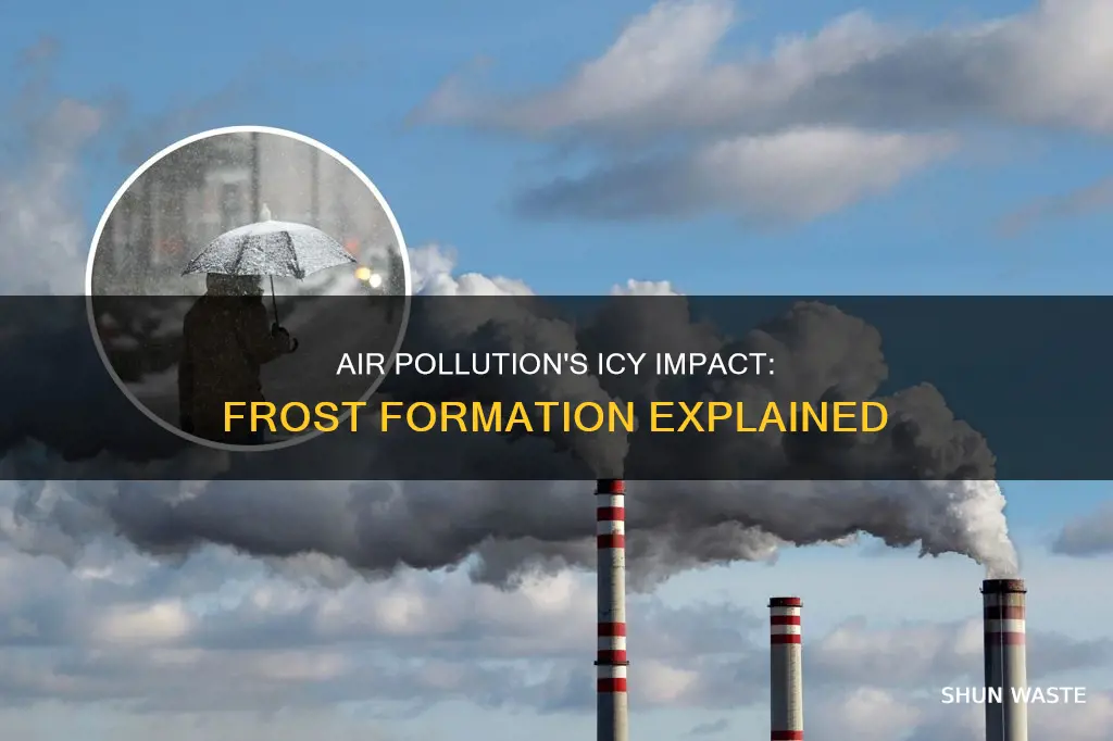 can air pollution cause frost to form