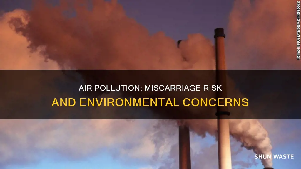 can air pollution cause miscarriage