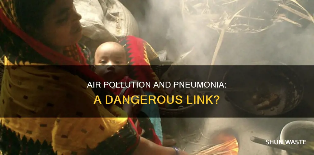 can air pollution cause pneumonia