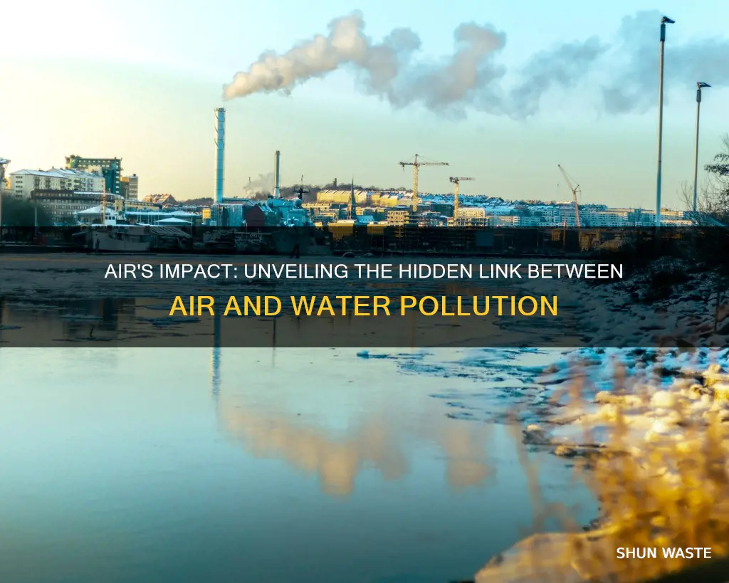 can air pollution cause water pollution