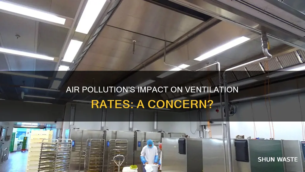 can air pollution disrupt the rate of ventilation