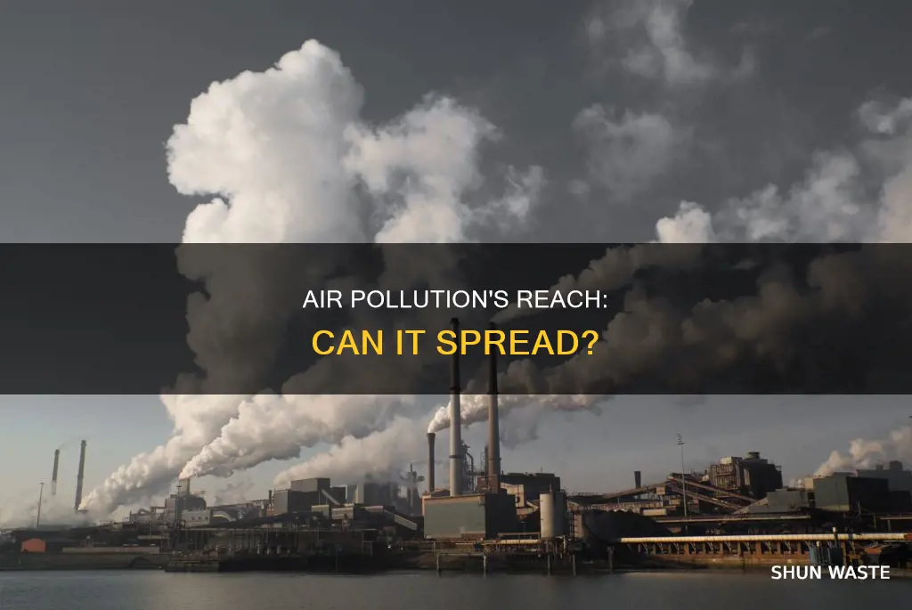 can air pollution spread