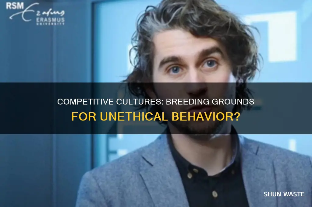 can an competitive environments spread of unethical behavior