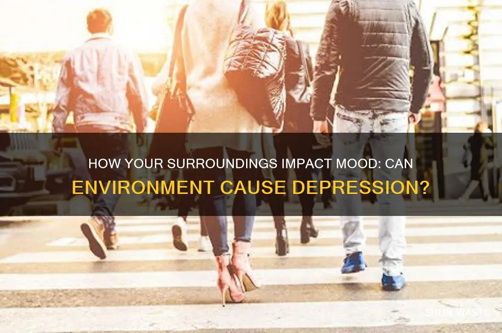 can an environment make you depressed