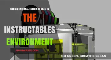 Using External Editors in Instructables: A Comprehensive Guide for Creators