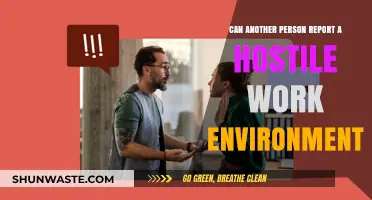 Can Someone Else Report a Hostile Work Environment for You?