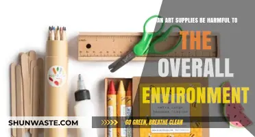 Art Supplies and Their Environmental Impact: Uncovering Hidden Harms