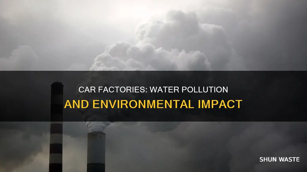 can car factories pollute water